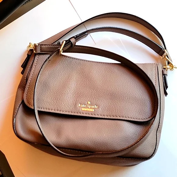 Kate Spade Jackson Street Colette Toast Shoulder/Crossbody Modern Hobo Nwt - Picture 1 of 12